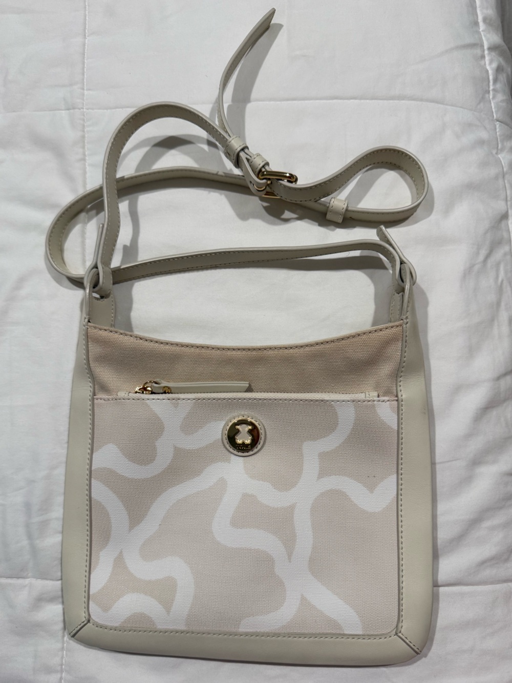 Tous Beige Crossbody Bag